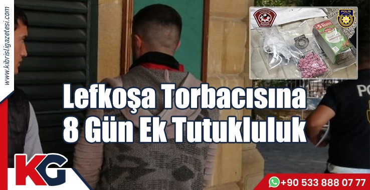 Lefkoşa Torbacısına 8 Gün Ek Tutukluluk