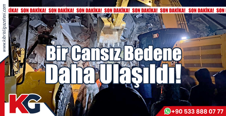 Bir Cansız Bedene Daha Ulaşıldı!