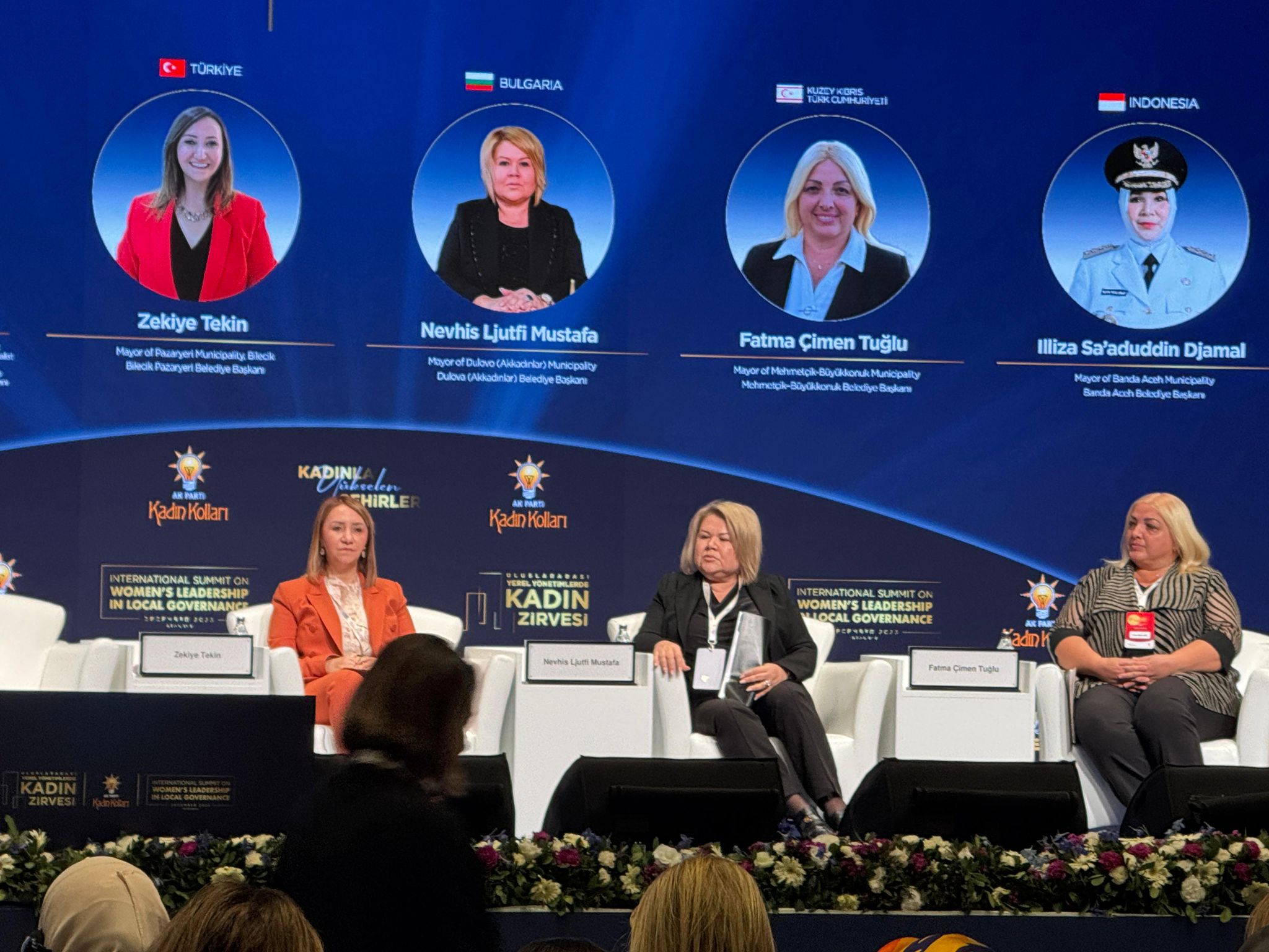 Tuğlu, Uluslararası Yerel Yönetimlerde Kadın Zirvesi’ne katıldı