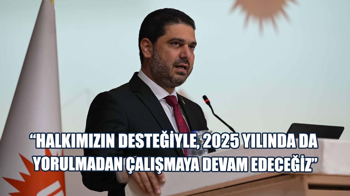 Savaşan Yeni Yıl Dolayısıyla Mesaj Yayımladı