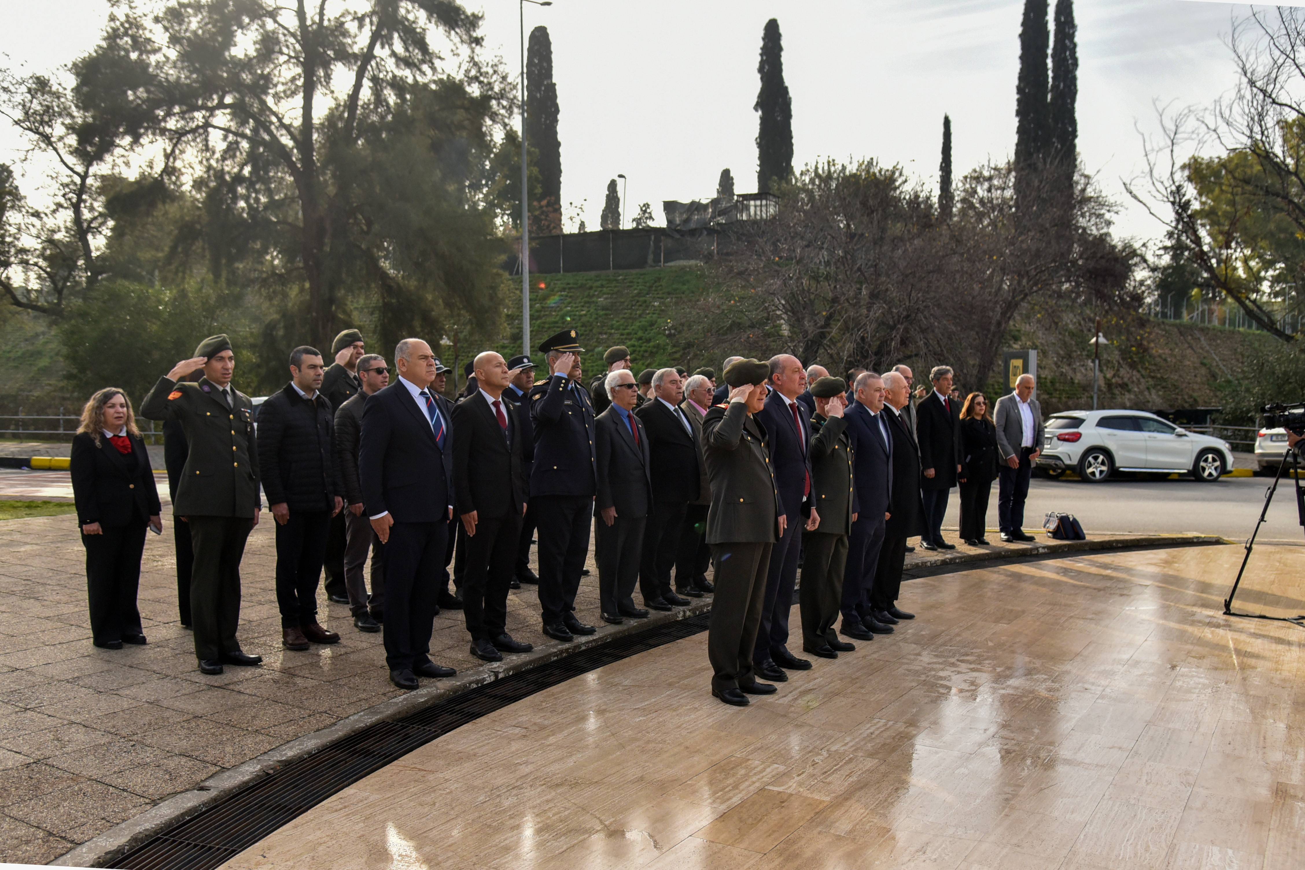 Şehitler Lefkoşa’da törenlerle anıldı
