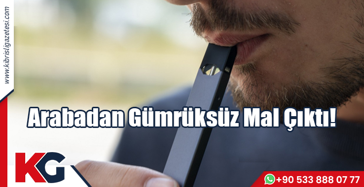 Arabadan Gümrüksüz Mal Çıktı!