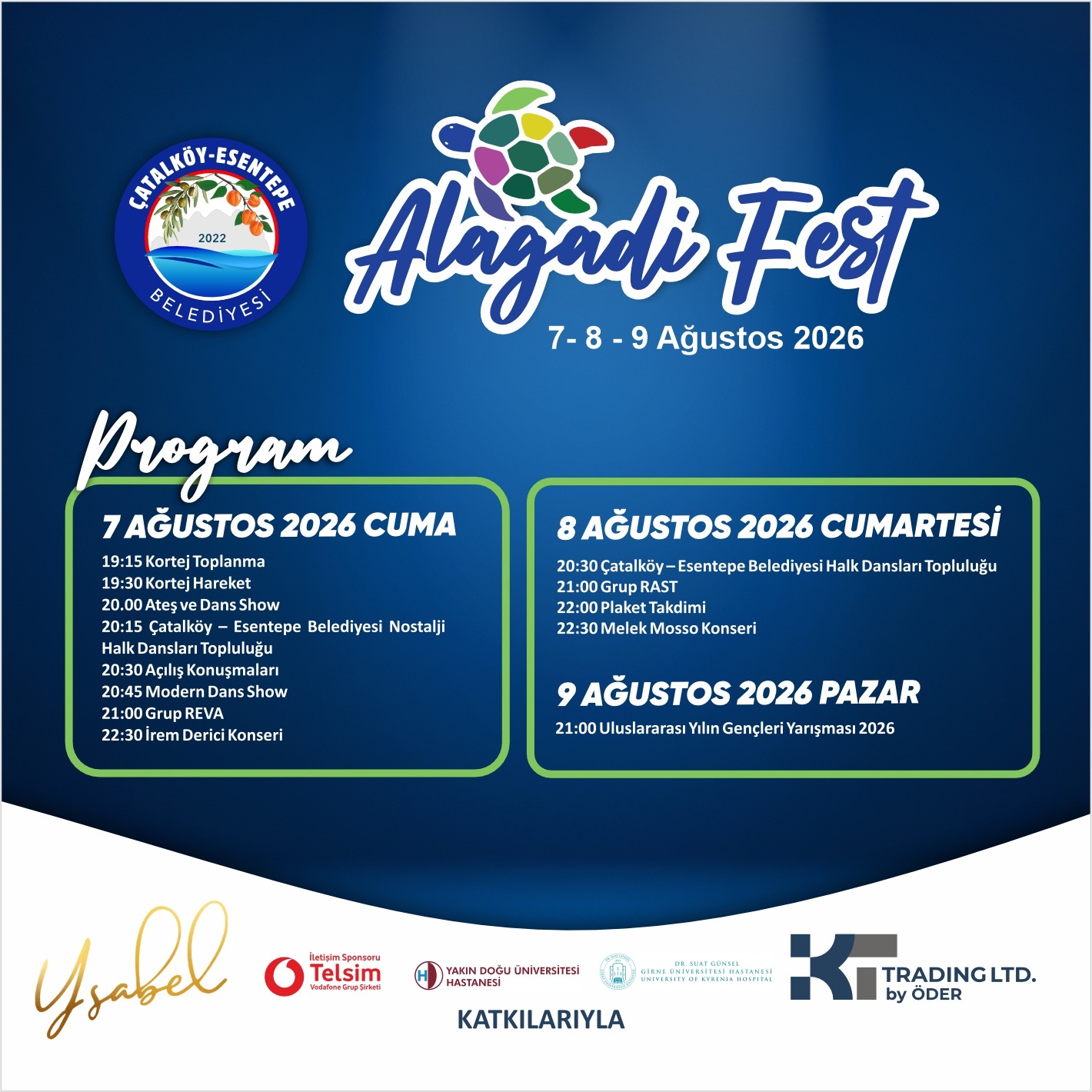 Alagadi Fest cuma günü başlıyor