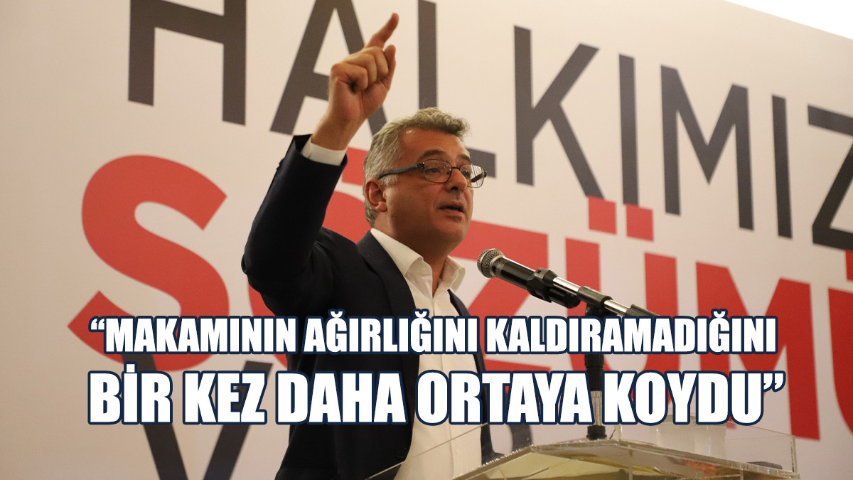 Erhürman’dan Tatar’a Cevap...