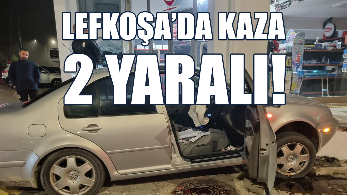 Kaza Yapan Alkollü Sürücü Ayağını Kırdı!