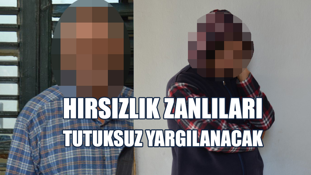 Çaldıkları Tüm Malzemeler Bulundu