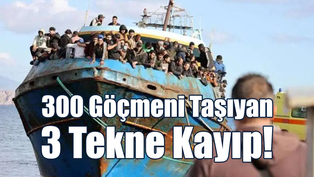 300 Göçmeni Taşıyan 3 Tekne Atlantik Okyanusu’nda Kayboldu