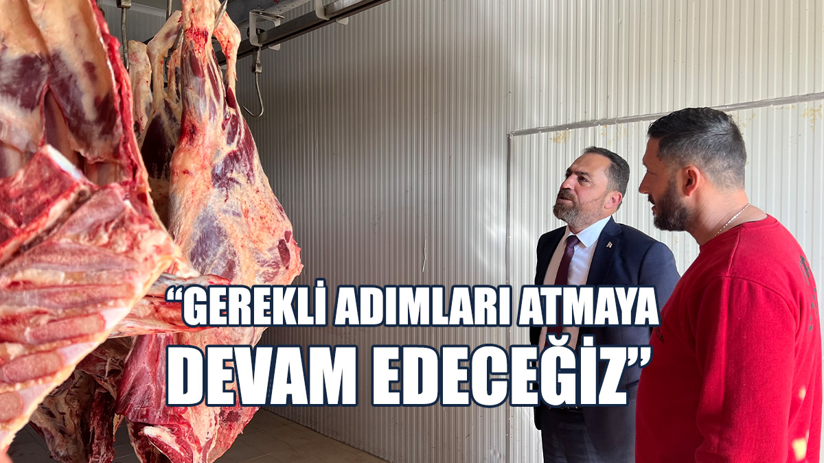 Bakan Çavuş, Etaş Et İşleme Tesisini Ziyaret Etti