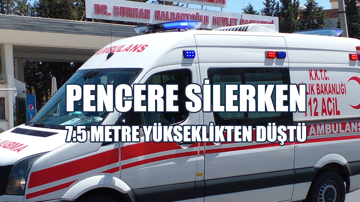 7.5 Metre Yükseklikten Düşen Rahman, Ağır Yaralandı!