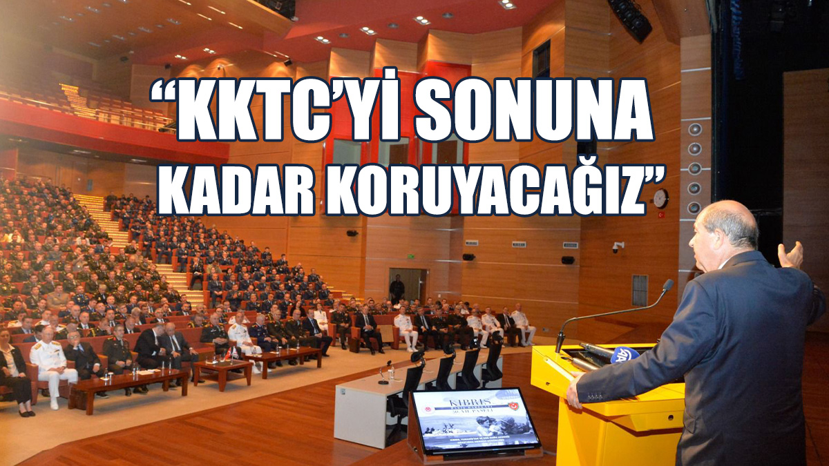 Tatar, Kıbrıs Barış Harekatı 50. Yıl Paneli'nde Konuştu