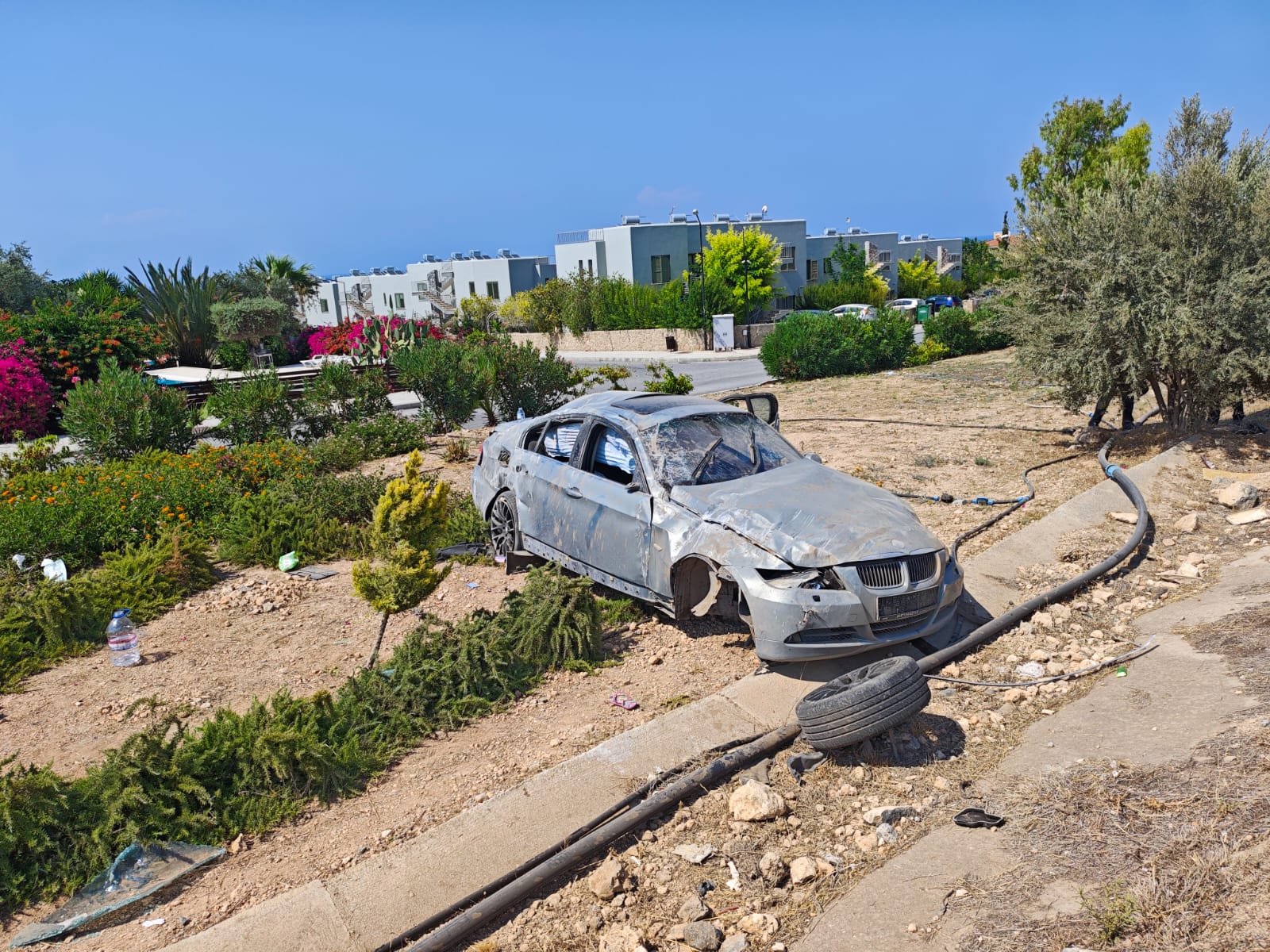 Girne-Tatlısu anayolunda trafik kazası… 4 yaralı