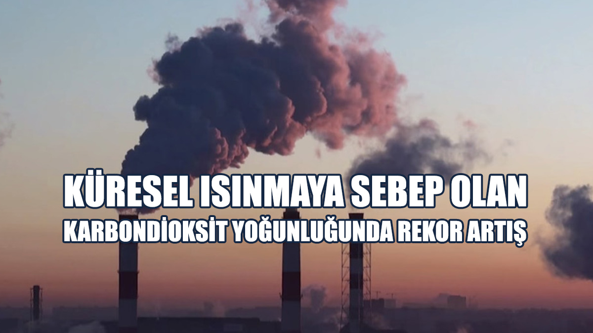 Küresel Isınmaya Sebep Olan Karbondioksit Yoğunluğunda Rekor Artış