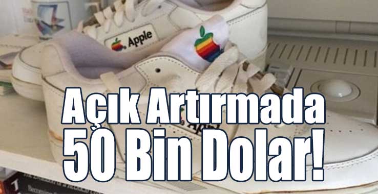 Apple Marka Ayakkabı Açık Artırmada Satılacak!