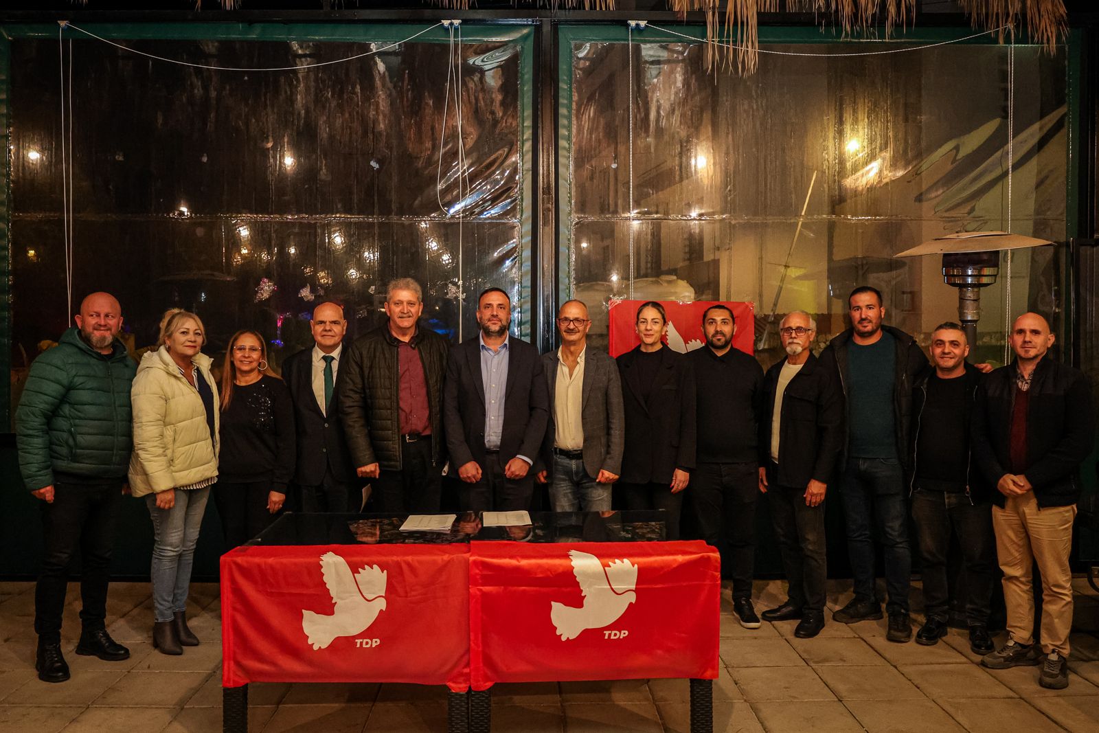 TDP Lefke İlçesi 9. Olağan Kongresi yapıldı: Karabetça yeniden başkan