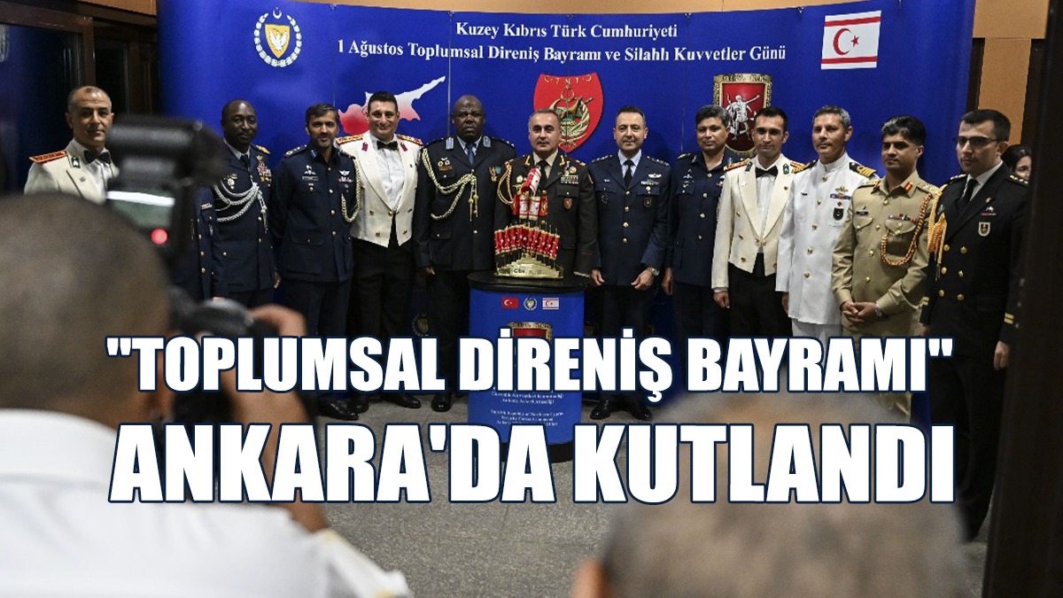 1 Ağustos Toplumsal Direniş Bayramı, Ankara'da Törenle Kutlandı