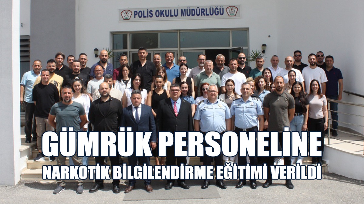 Eğitimler Narkotik ve Kaçakçılığı Önleme Müdürlüğü Tarafından Verildi
