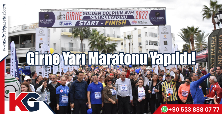 Girne Yarı Maratonu Yapıldı!