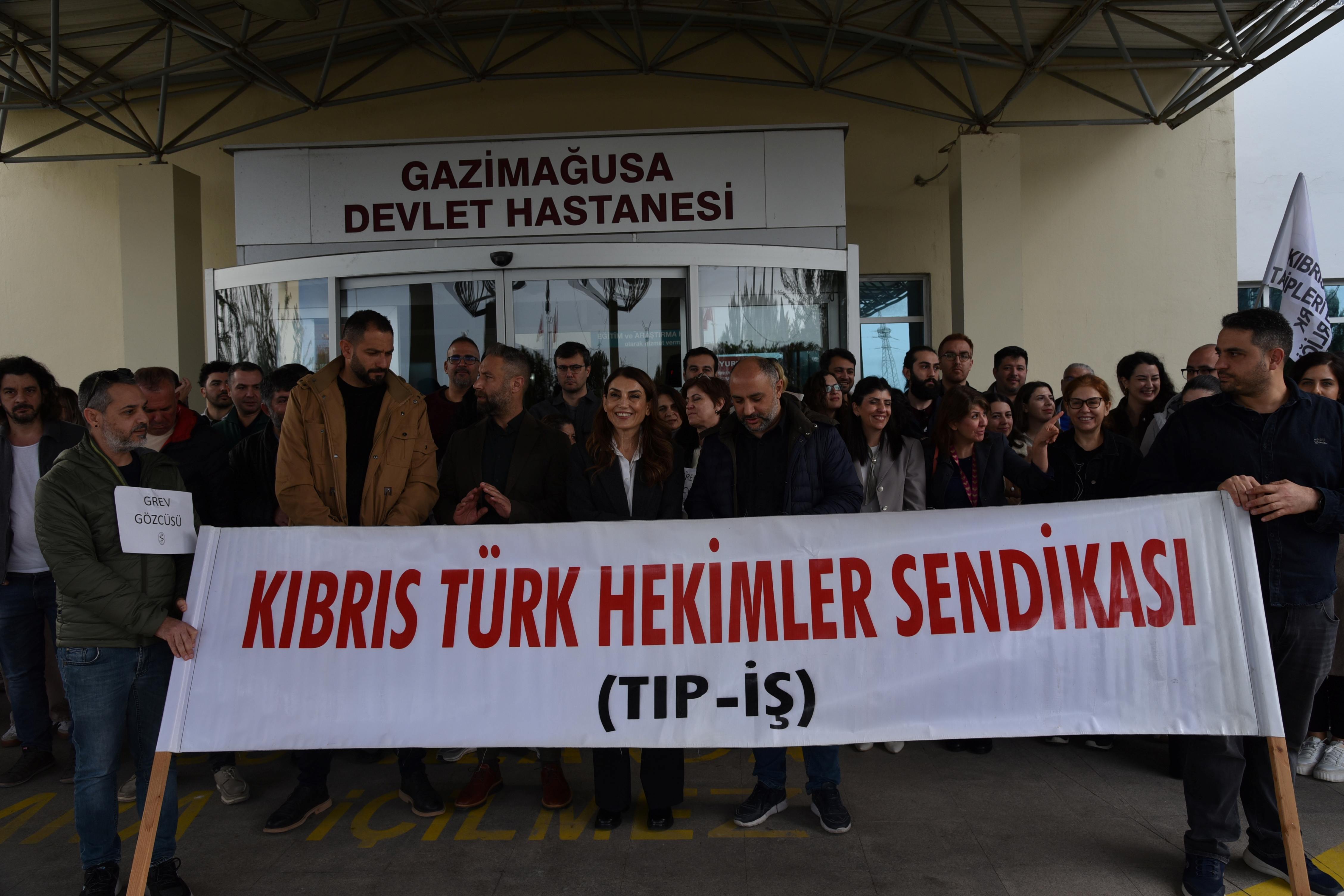 Tıp-İş, bugün de greve devam ediyor