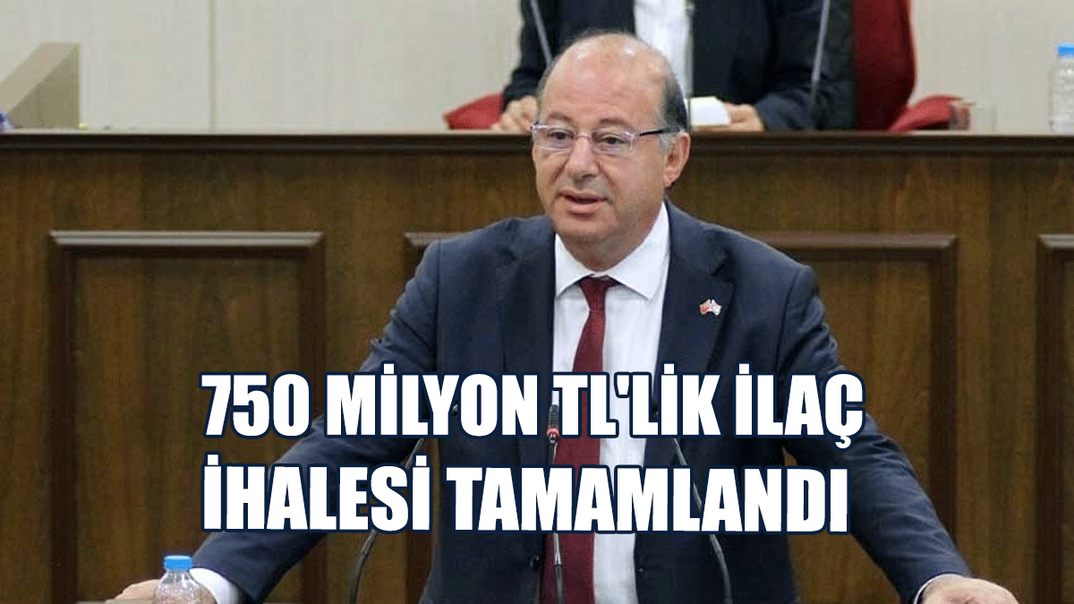 Sağlık Bakanı Dinçyürek: 750 milyon TL'lik İlaç İhalesi Tamamlandı