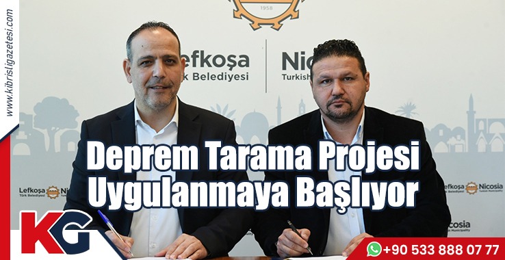 Deprem Tarama Projesi Uygulanmaya Başlıyor