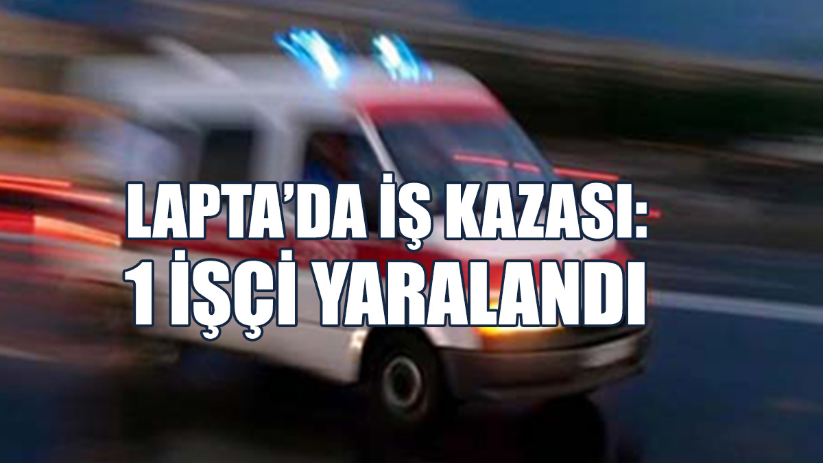 Yürürken İnşaat Demirine Çarptı, Yaralandı