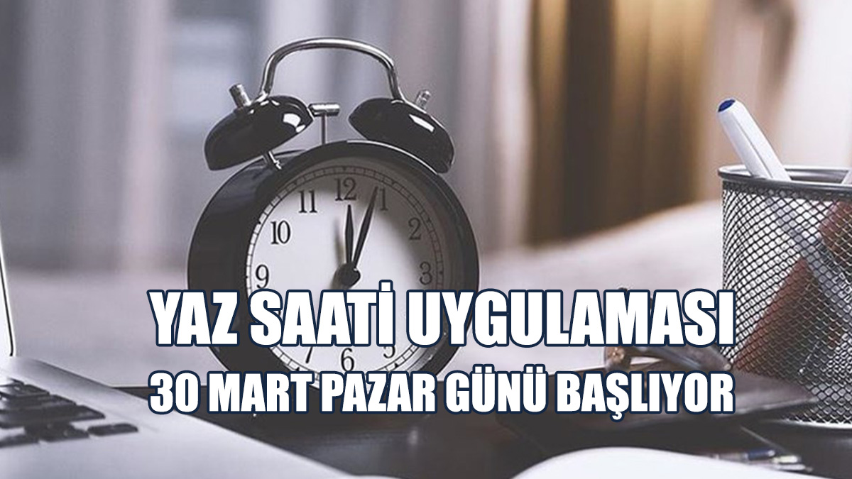 Saatler, Pazar Günü, Saat 03.00'te Bir Saat İleri Alınacak