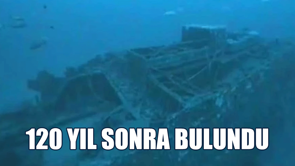 Gizemli Şekilde Kaybolan Kömür Gemisi 120 Yıl Sonra Bulundu