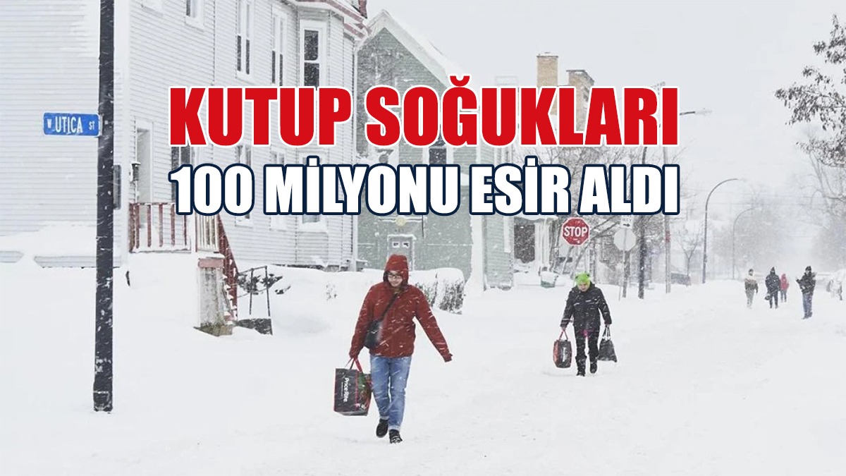 ABD'de Kutup Soğukları Milyonları Esir Aldı!