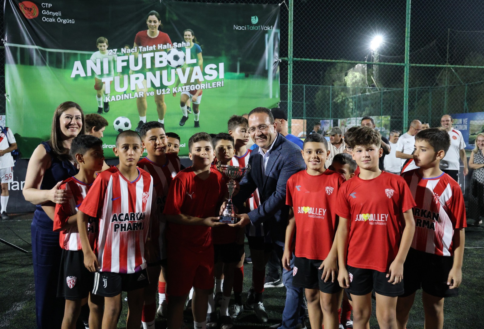 27’nci Naci Talat Halı Saha Anı Futbol Turnuvası tamamlandı