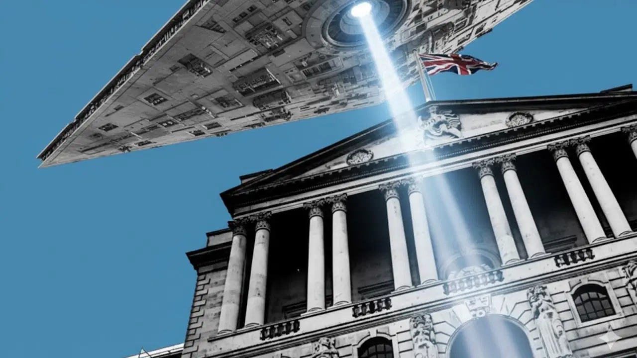 İngiltere Merkez Bankası'nda 'uzaylı' paniği: 'Finansal krizi tetikleyebilir'