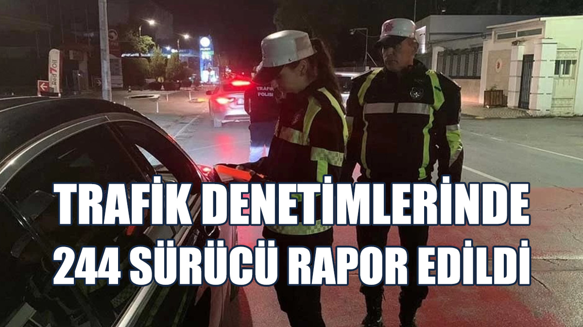 1 Sürücü Tutuklanırken Ve 42 Araç Da Trafikten Men Edildi