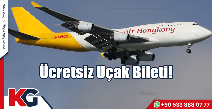 Ücretsiz Uçak Bileti!