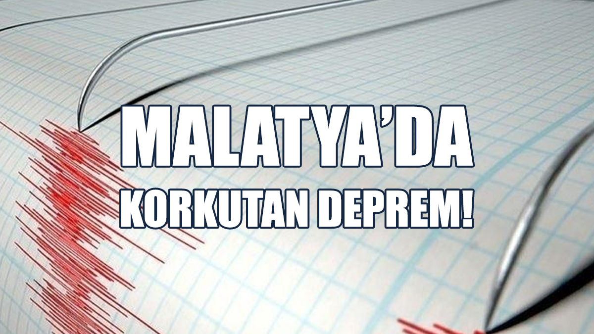 Malatya'da 4,2 Büyüklüğünde Deprem....