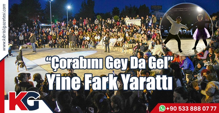 “Çorabını Gey Da Gel” Yine Fark Yarattı
