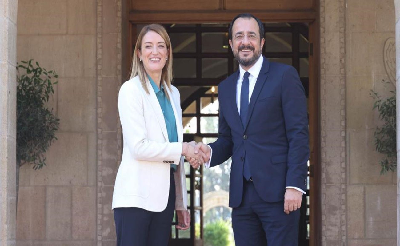 Avrupa Parlamentosu Başkanı Metsola Güney Kıbrıs’ta