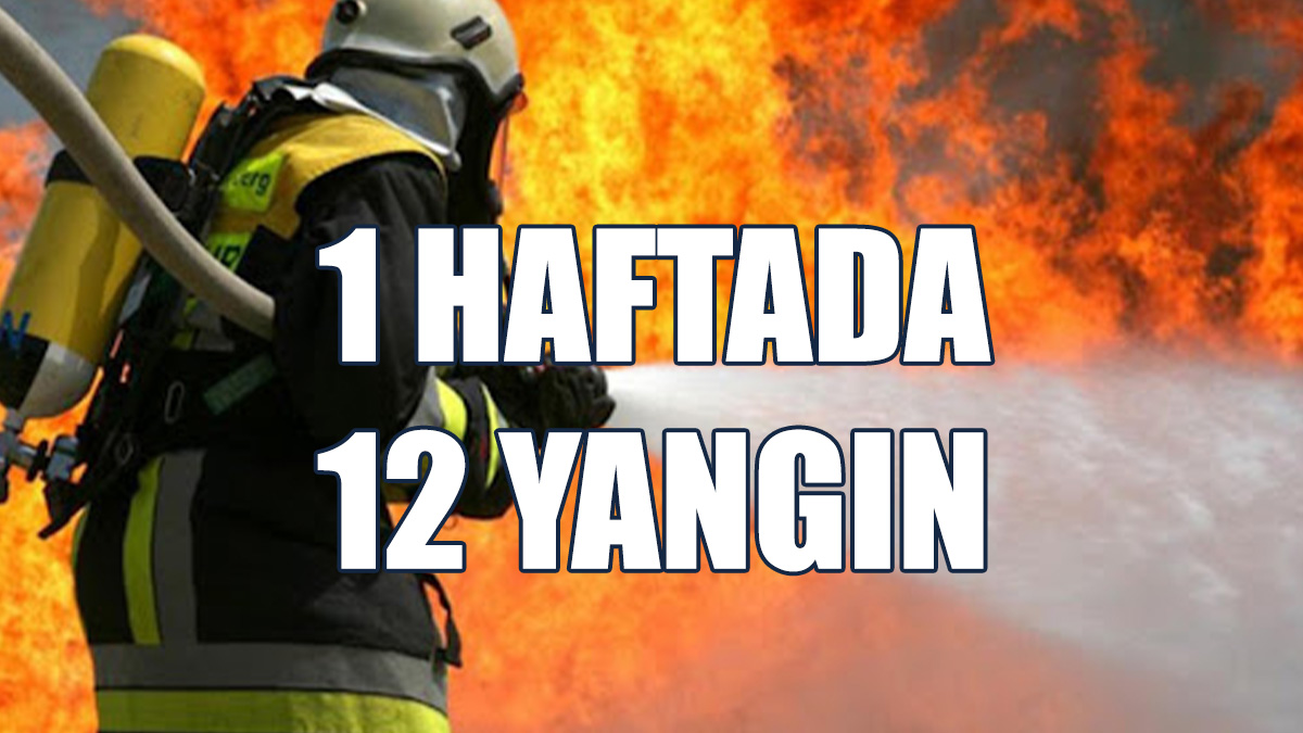 Yangınlarda 3 Bin 593 TL'lik Zarar Meydana Geldi