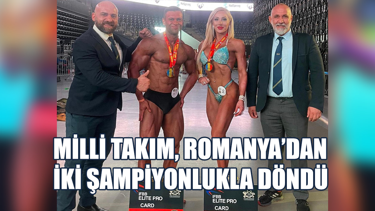 Vücut Geliştirme Ve Fitness’te Uluslararası Başarı…