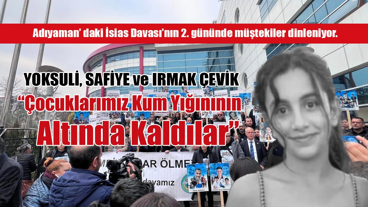 “Çocuklarımız Kum Yığınının Altında Kaldılar”