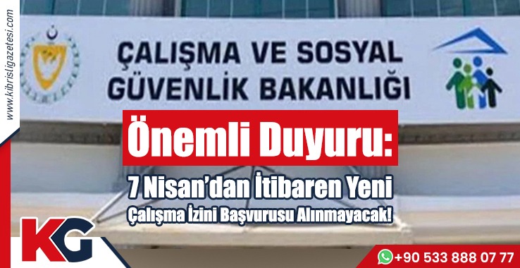 Bakanlıktan Önemli Duyuru!