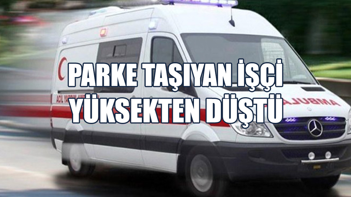 Girne’de İş Kazası: 2,70 Metreden Düşen Hamit Bağlama Yaralandı