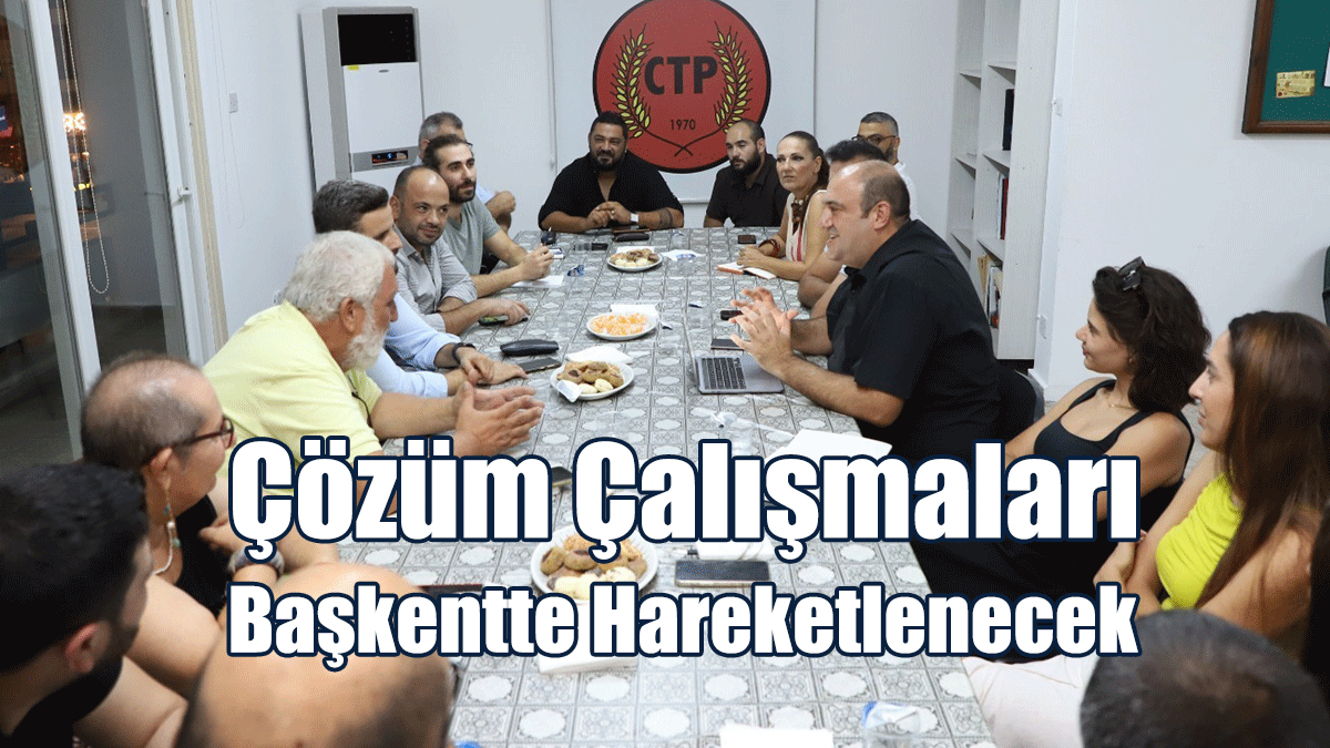 Çözüm Çalışmaları Başkentte Hareketlenecek