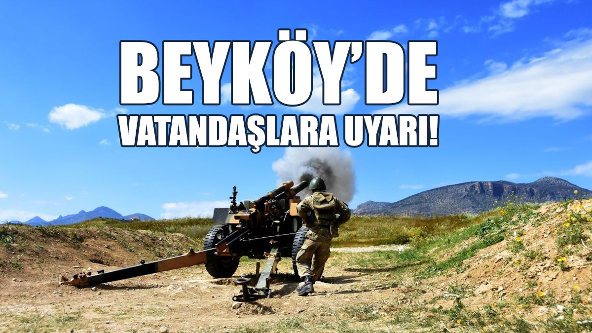 Kuyucu, Vatandaşları Patlamamış Mühimmat Konusunda Uyardı