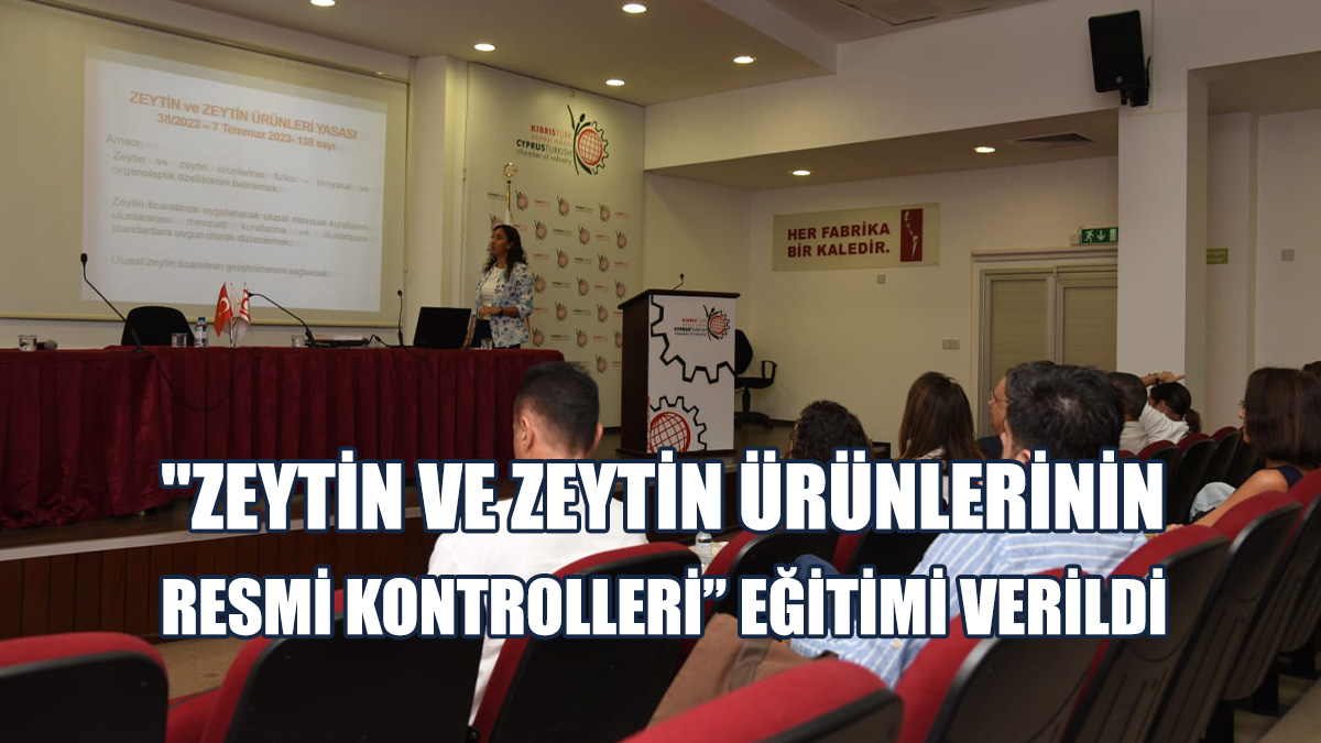 Tarım Ve Doğal Kaynaklar Bakanlığı Personeline Eğitim Verildi
