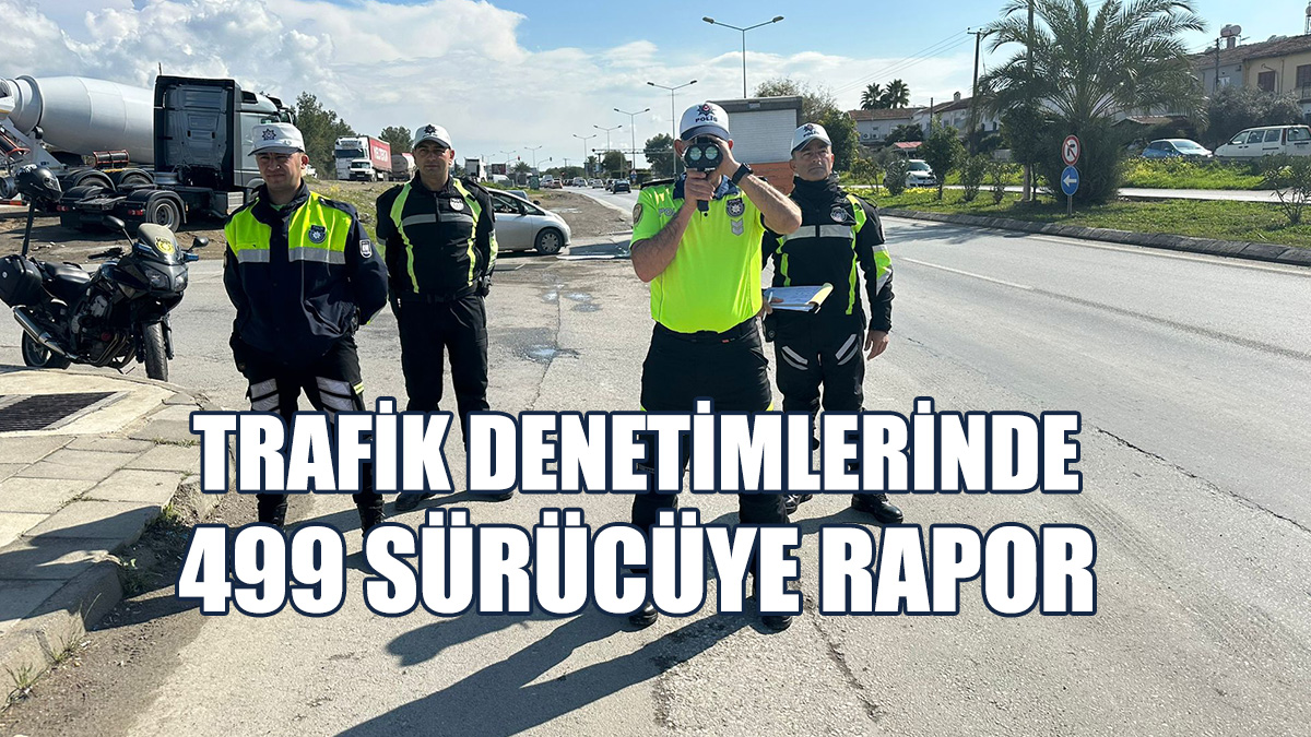 2 Bin 113 Araç Sürücüsü Kontrol Edildi