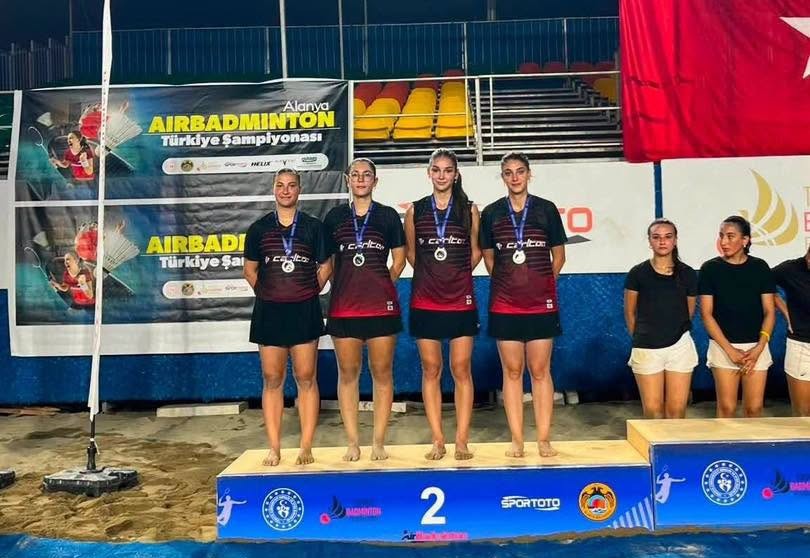 Milli sporcu Nehir Deniz'den Türkiye ikinciliği