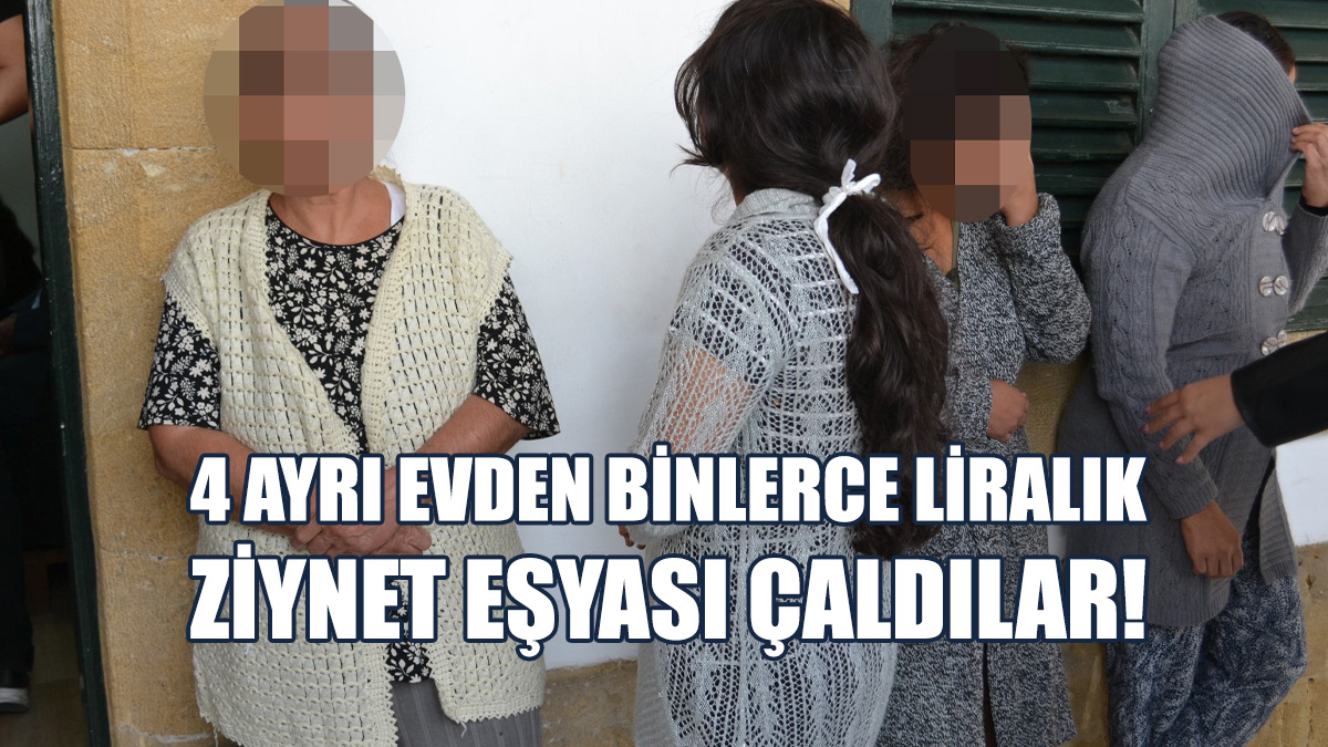 Kadın Hırsızlık Çetesi Çökertildi...