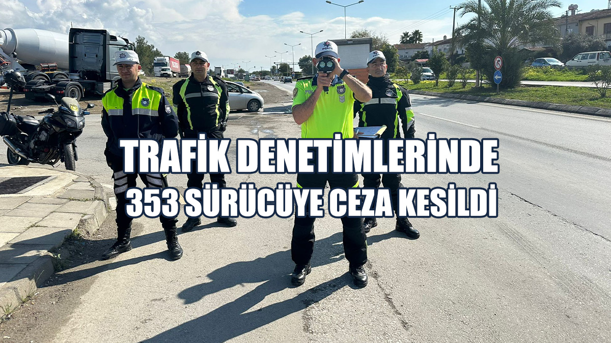 31 Araç Trafikten Men Edildi, 4 Sürücü Tutuklandı
