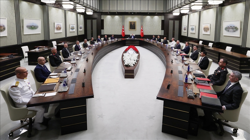 MGK bildirisi: İki devletli çözüm modeline yönelik desteğimiz sürüyor