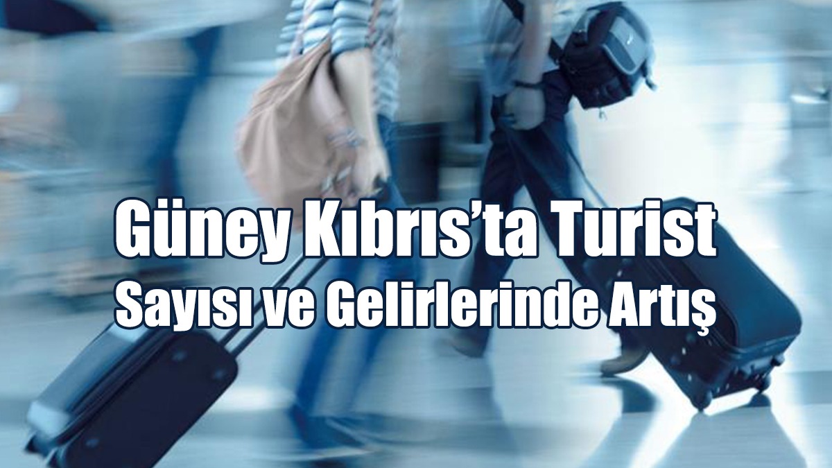 Güney Kıbrıs’ta Turist Sayısı Ve Gelirlerinde Artış