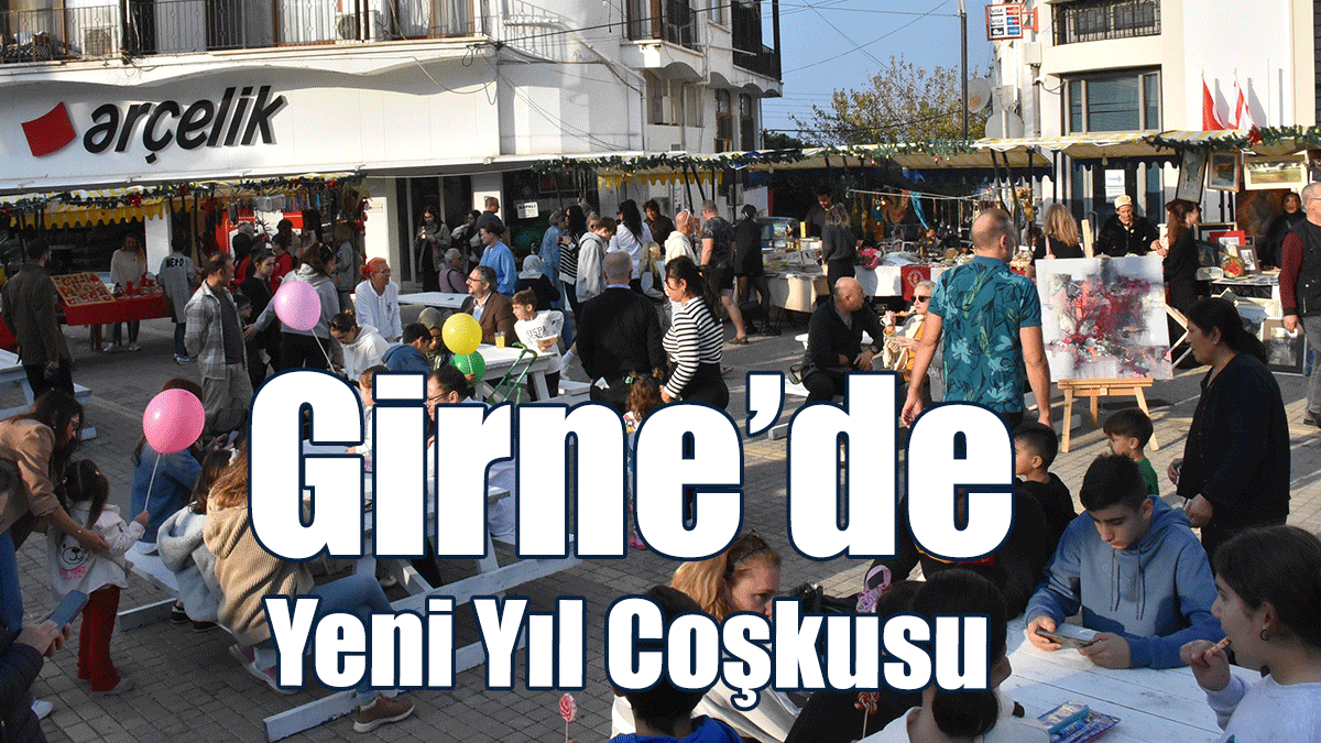 Girne’de Yeni Yıl Coşkusu